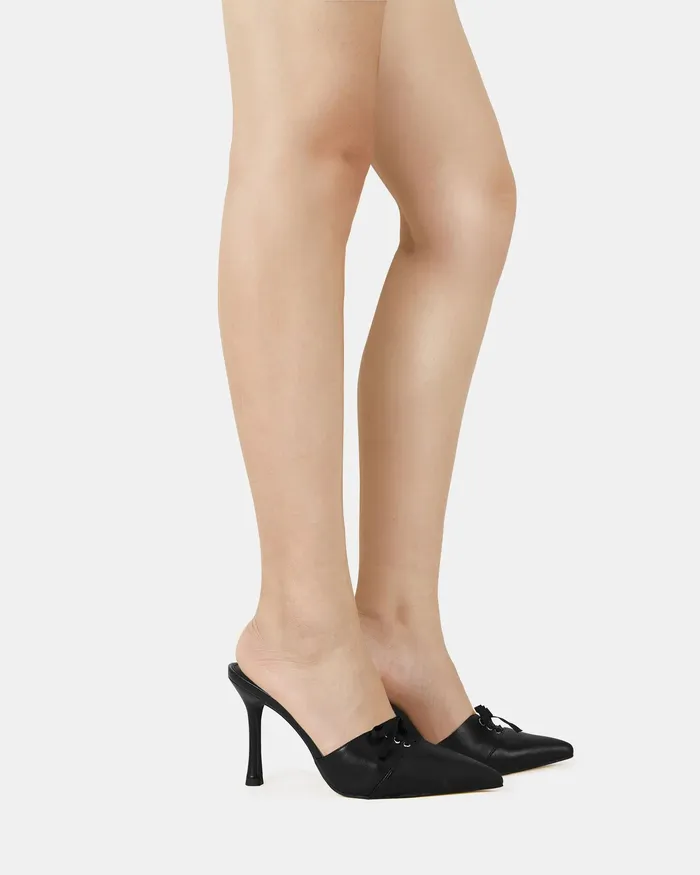 NOVO Shoes Party Women IMPERIA BLACK High Heels