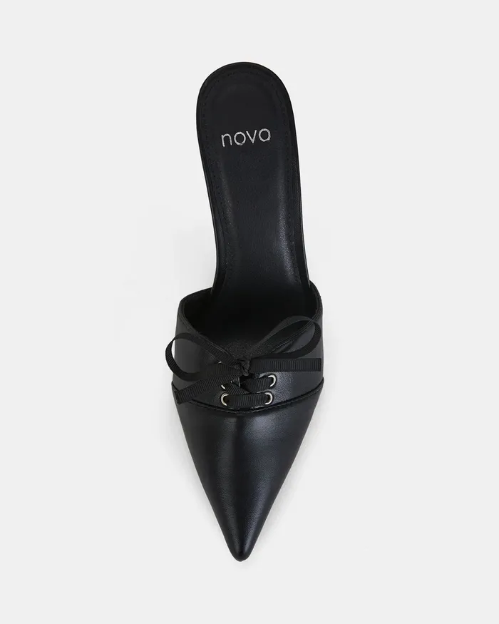 NOVO Shoes Party Women IMPERIA BLACK High Heels