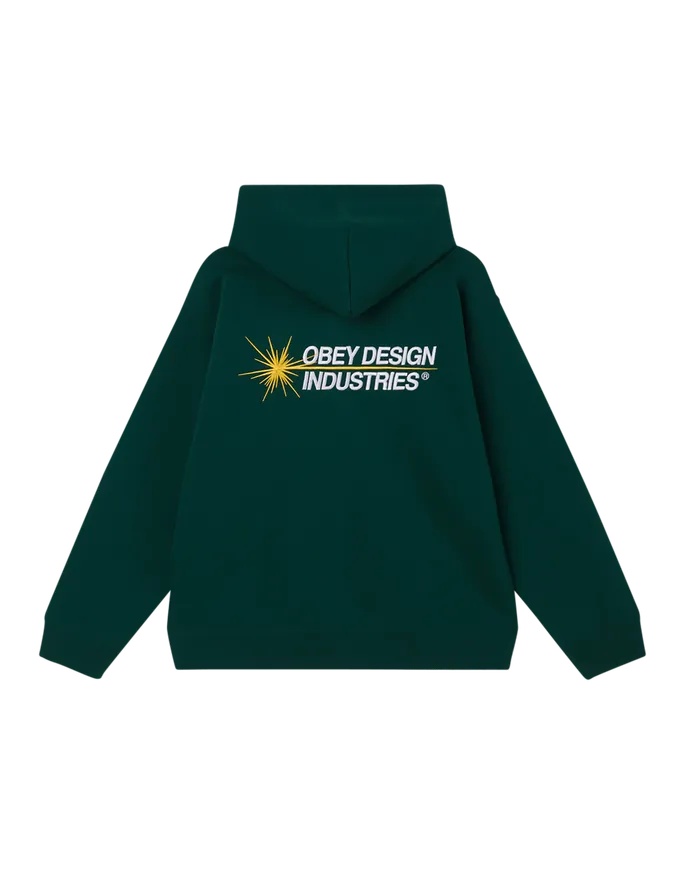 OBEY INDUSTRIES PULLOVER Rain Forest SWEATSHIRTS OBEY Clothing Men