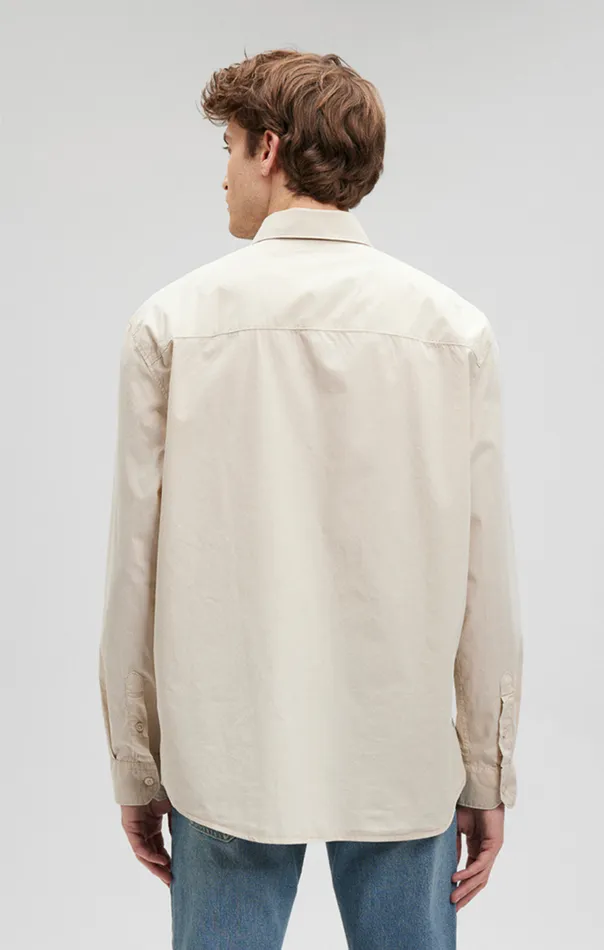 One Pocket ButtonUp Shirt In Silver Birch Men Mavi Jeans Shirts One Pocket ButtonUp Shirt In Silver Birch Men Mavi Jeans Shirts