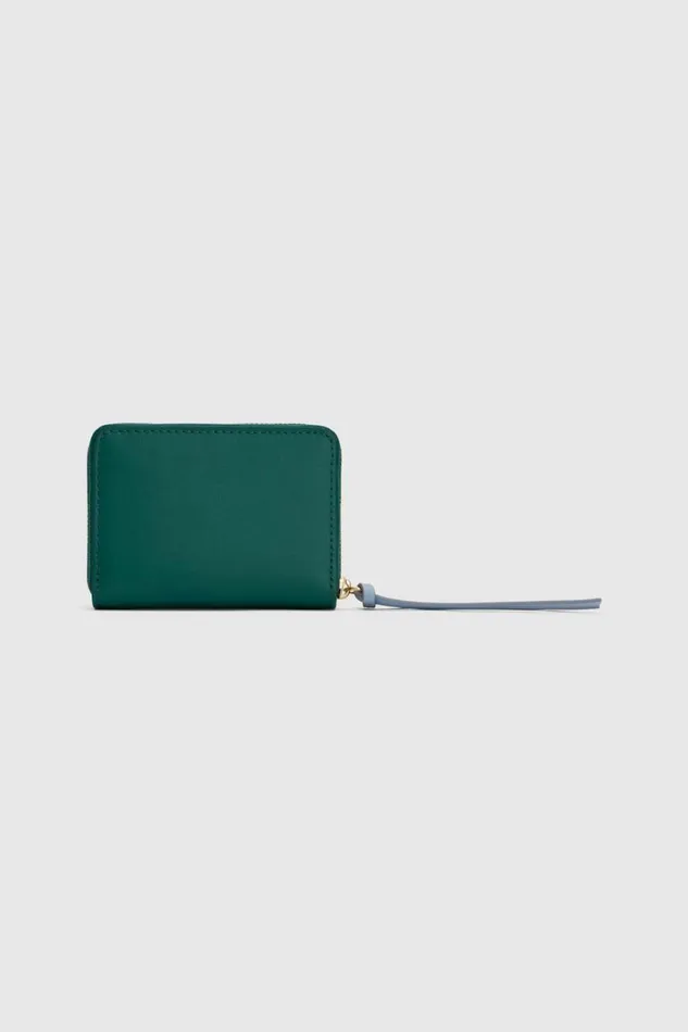 Oroton Eloise Small Zip Wallet Studio Green Women Wallets Oroton Eloise Small Zip Wallet Studio Green Women Wallets