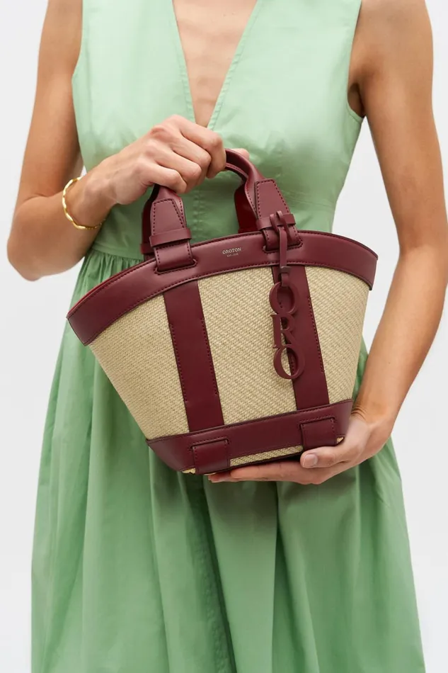 Oroton Harper Small Tote Naturalsyrah Women Totes Oroton Harper Small Tote Naturalsyrah Women Totes
