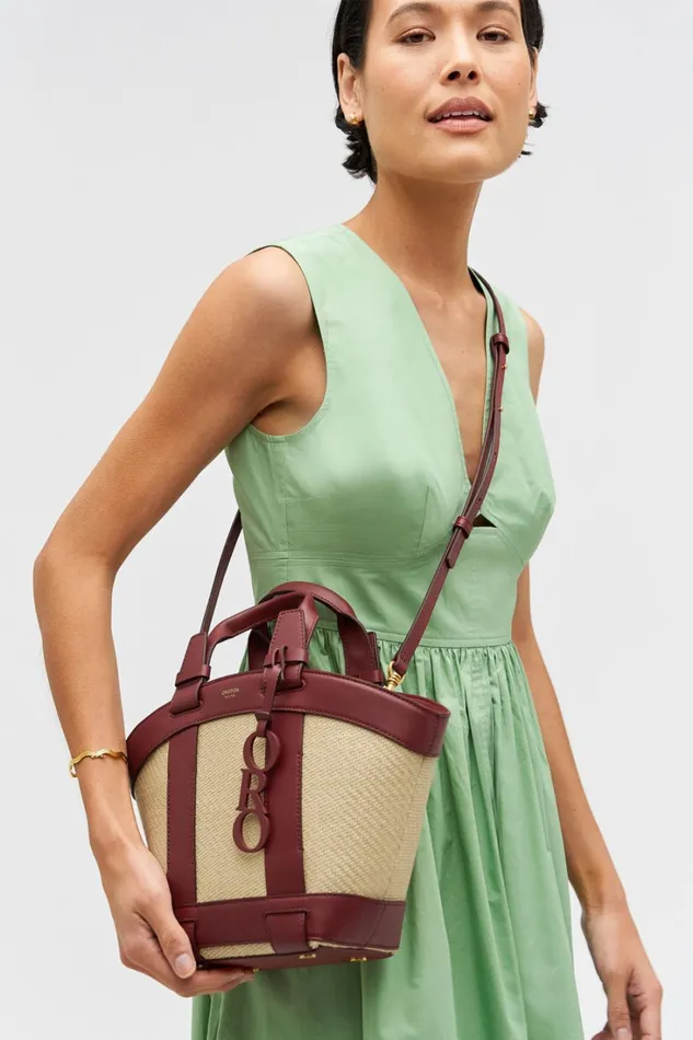Oroton Harper Small Tote Naturalsyrah Women Totes Oroton Harper Small Tote Naturalsyrah Women Totes