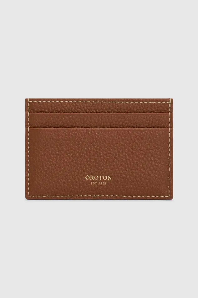 Oroton Margot Card Sleeve Whiskey Women Wallets