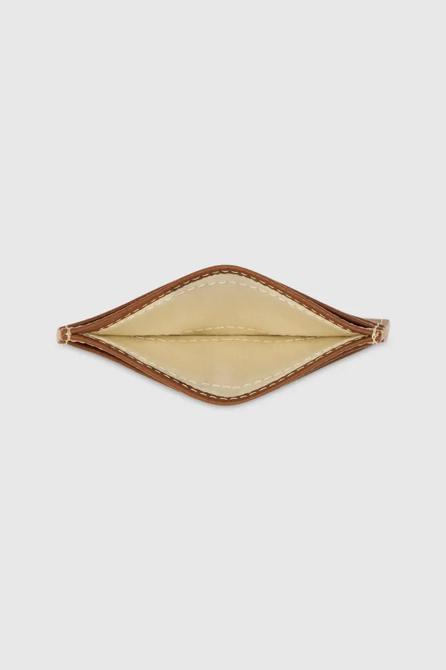 Oroton Margot Card Sleeve Whiskey Women Wallets Oroton Margot Card Sleeve Whiskey Women Wallets