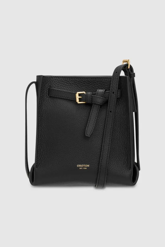 Oroton Margot Tiny Bucket Bag Black Women Crossbody