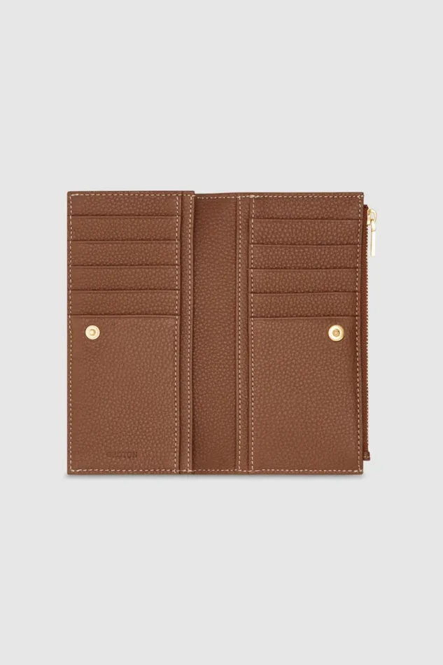 Oroton Margot Zip Fold Wallet Whiskey Women Wallets Oroton Margot Zip Fold Wallet Whiskey Women Wallets