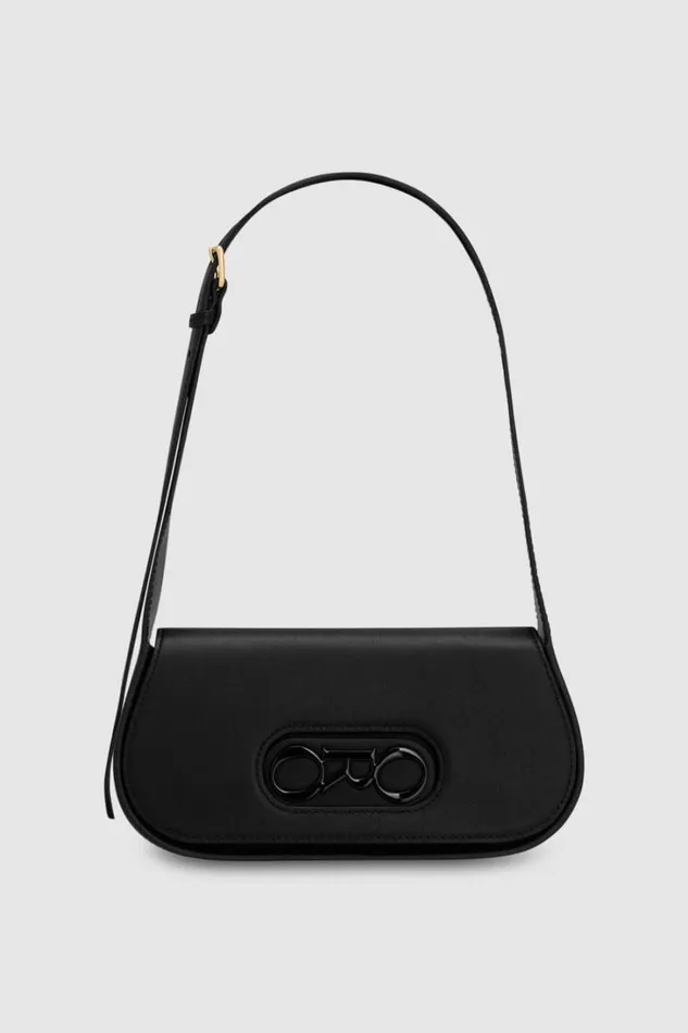 Oroton Oro Baguette Black Women Shoulder