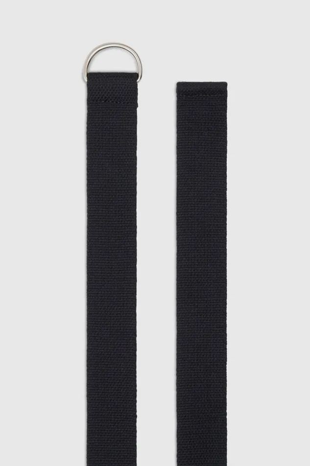 Oroton Quinn Webbing Belt Black Women Belts Oroton Quinn Webbing Belt Black Women Belts