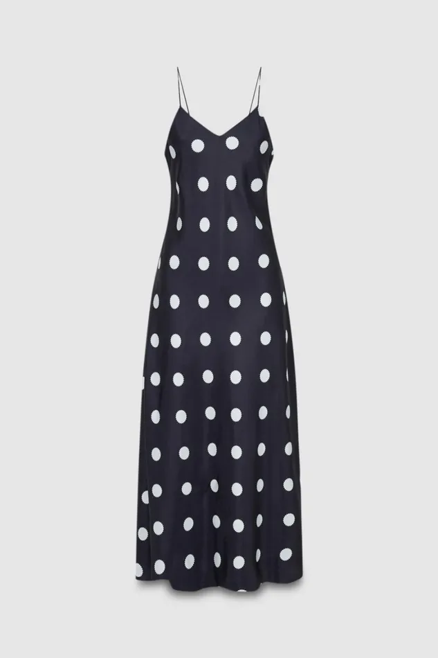 Oroton Starburst Spot Slip Dress North Sea Women Dresses Oroton Starburst Spot Slip Dress North Sea Women Dresses