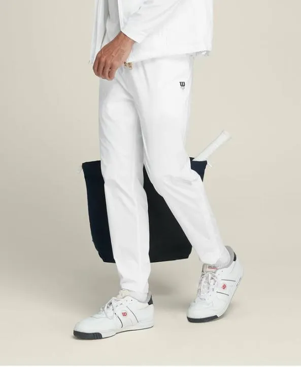 Pants and Joggers Men Wilson Aston WarmUp Pant Bright White