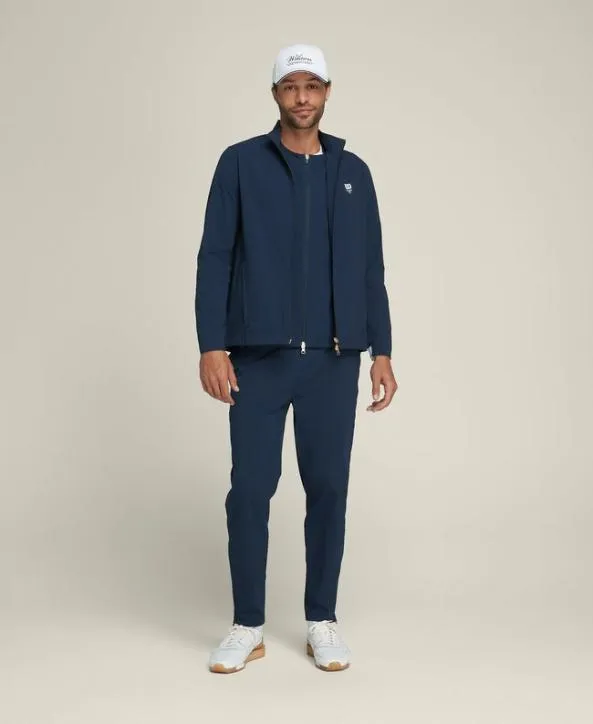 Pants and Joggers Men Wilson Aston WarmUp Pant Classic Navy Pants and Joggers Men Wilson Aston WarmUp Pant Classic Navy