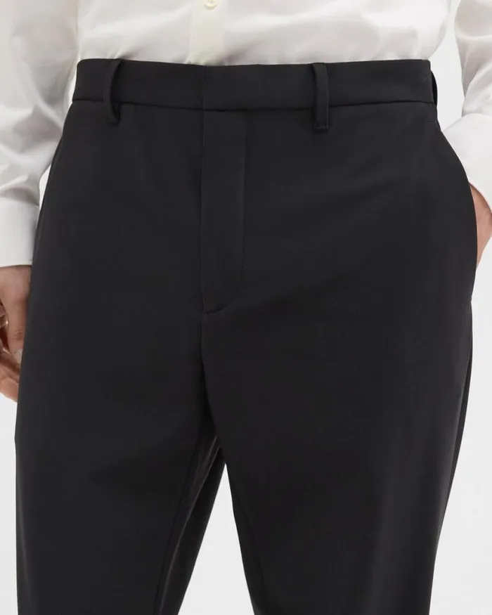 Pants Men Theory Zaine Pant In Precision Ponte Black Pants Men Theory Zaine Pant In Precision Ponte Black