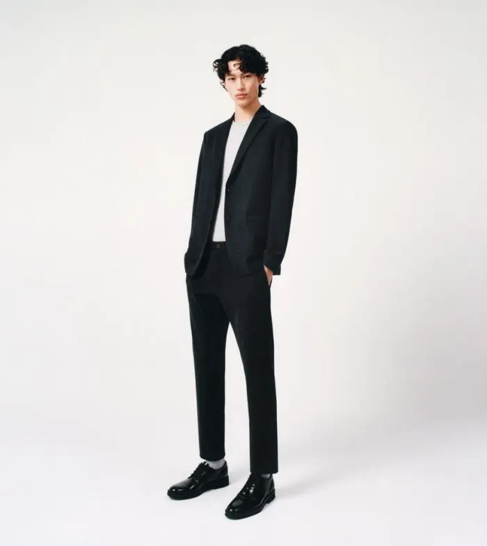 Pants Men Theory Zaine Pant In Precision Ponte Black Pants Men Theory Zaine Pant In Precision Ponte Black