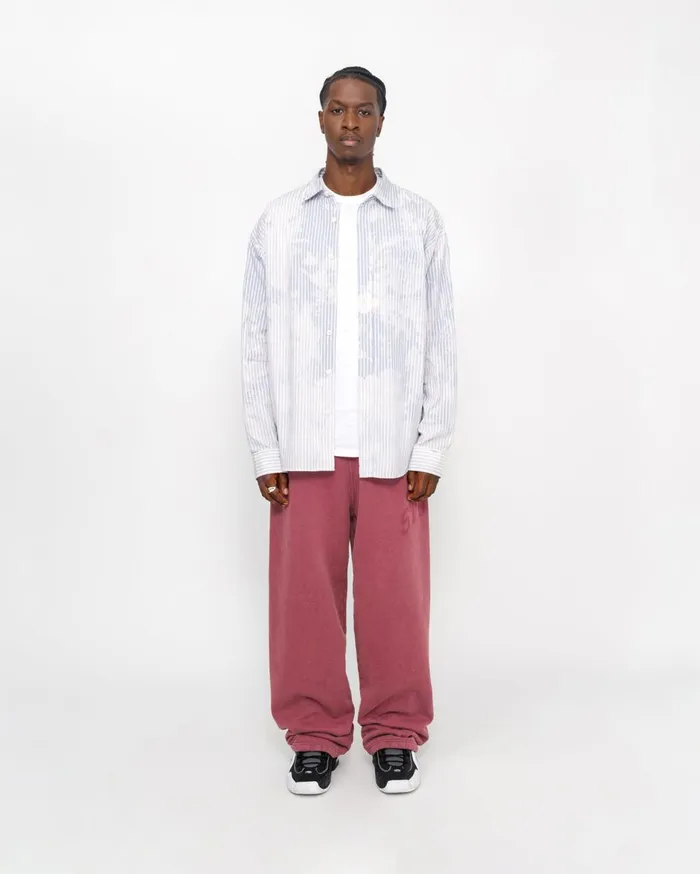 Pants MenWomen Stussy FLEECE PANT FADED GRAPHIC