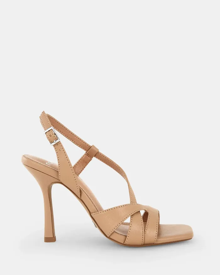 Party NOVO Shoes Women ZOZEY Sand Open Toe Heels