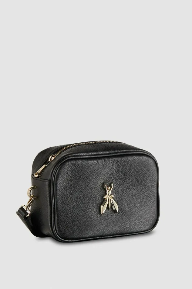 Patrizia Pepe Crossbodys Fly Camera Leather Shoulder Bag Black 8211 Women