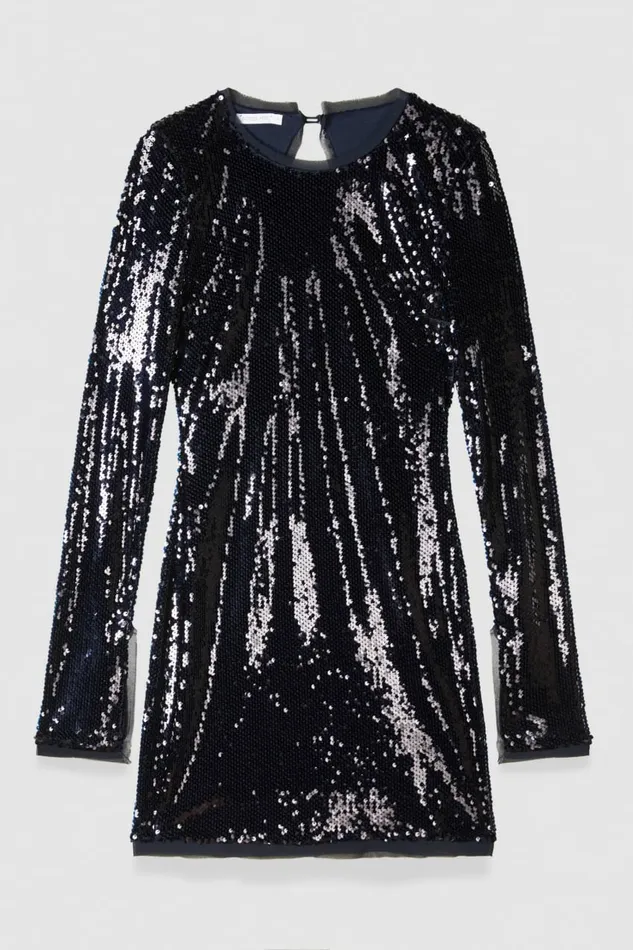 Patrizia Pepe Dresses Sequin Dress Blue 8211 Women