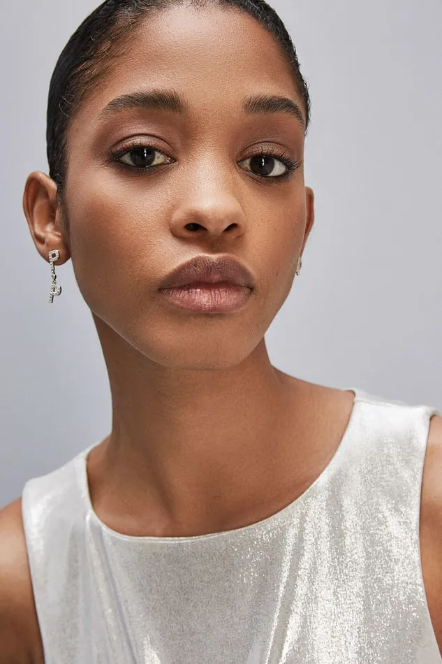 Patrizia Pepe Earrings Brass And Glass Earrings Silver 8211 Women