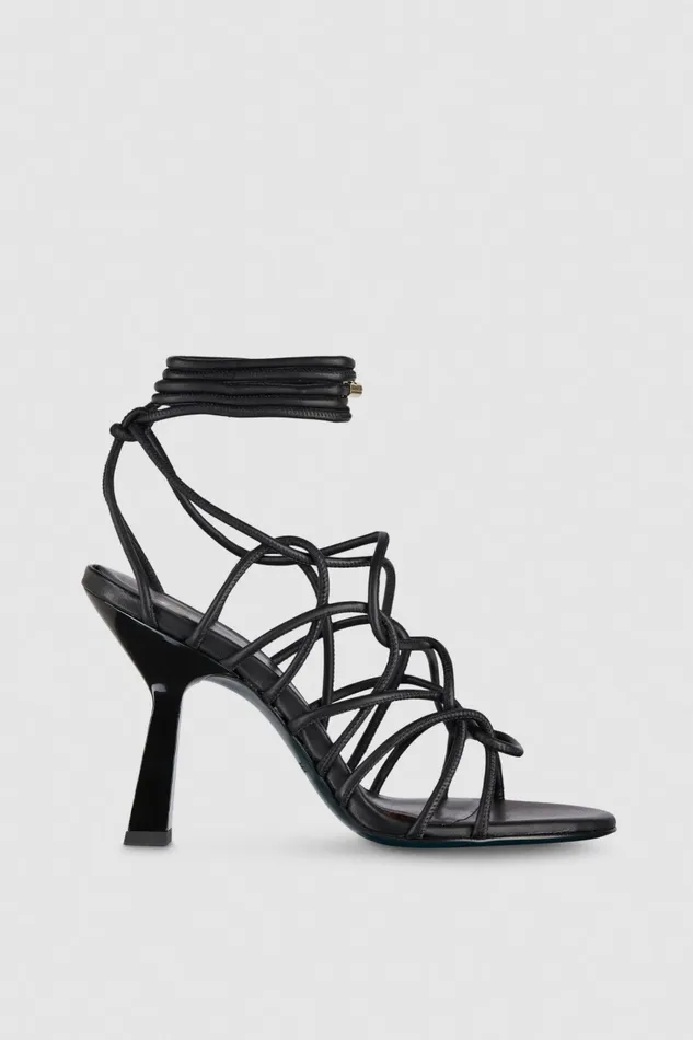 Patrizia Pepe Sandals Heeled Ankle Sandals Black 8211 Women