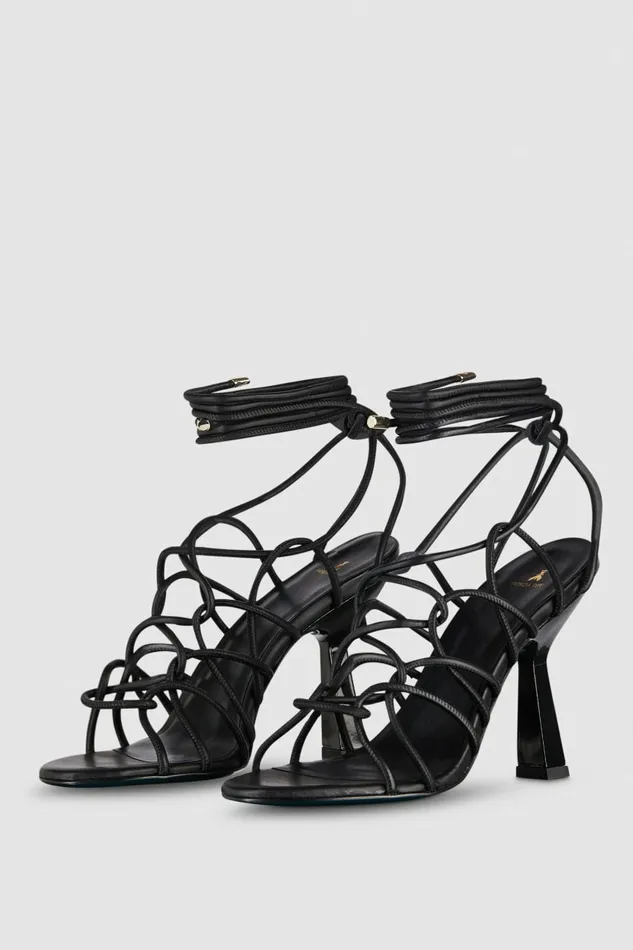 Patrizia Pepe Sandals Heeled Ankle Sandals Black 8211 Women