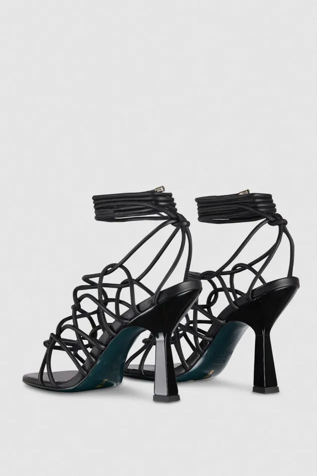 Patrizia Pepe Sandals Heeled Ankle Sandals Black 8211 Women
