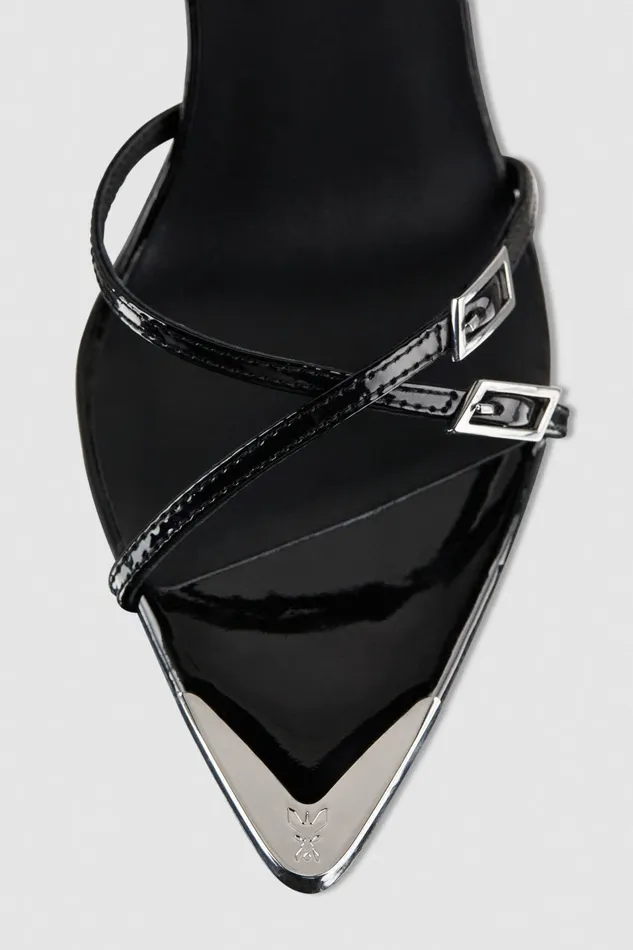 Patrizia Pepe Sandals Sandal With Heel And Ankle Strap Black 8211 Women