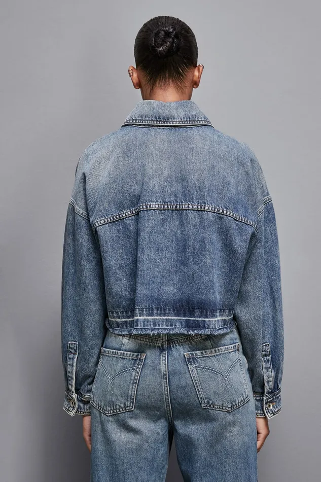 Patrizia Pepe Tops LongSleeved Shirt In Jeans Blue Light Blue 8211 Women