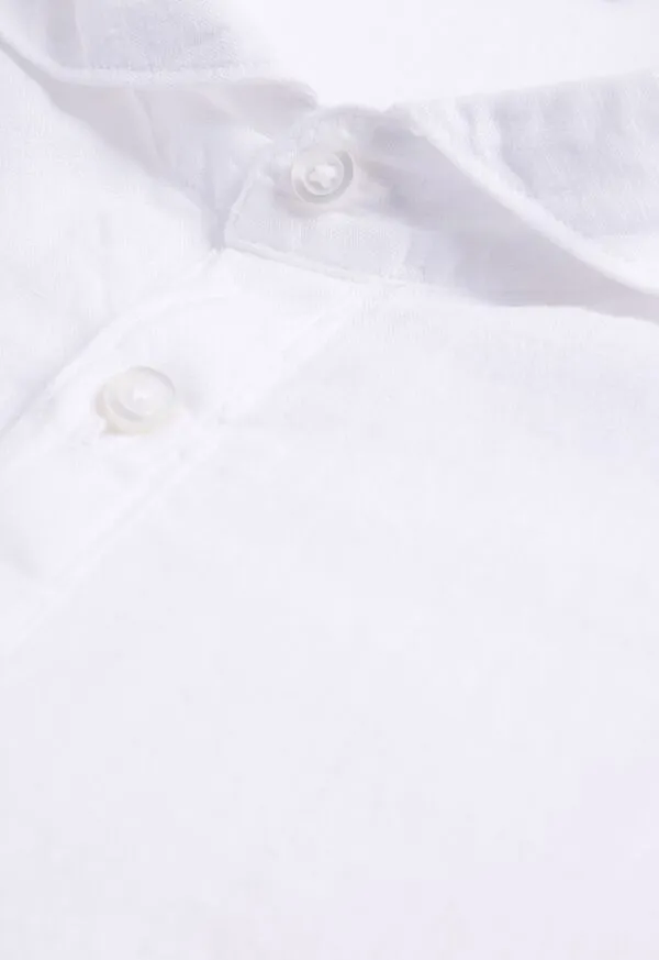 Paulstuart Linen Half Placket Sport Shirt Medium Blue Mens Sport Shirts Paulstuart Linen Half Placket Sport Shirt Medium Blue Mens Sport Shirts
