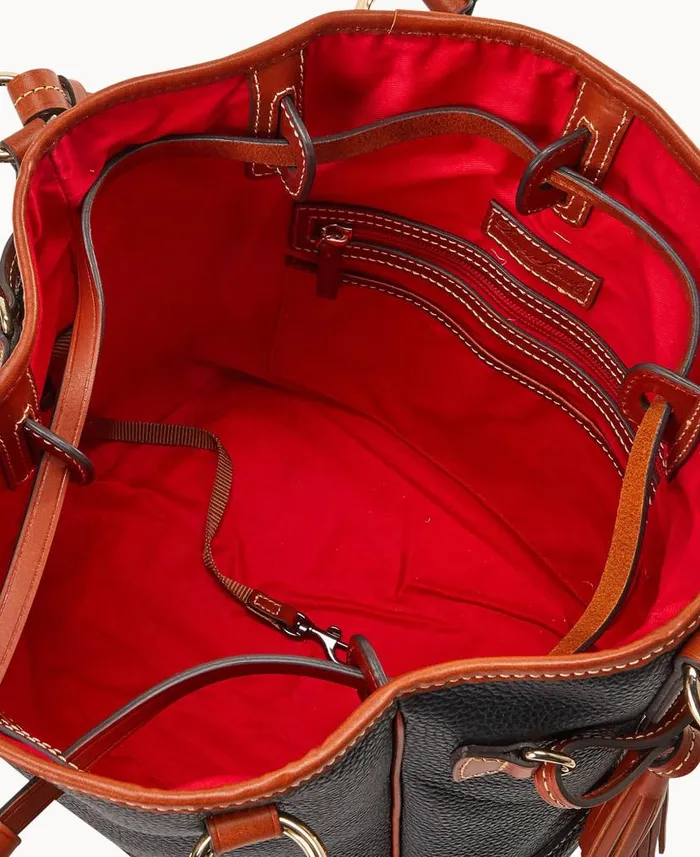 Pebble Grain Buckley Bag Black Woman Dooney and Bourke Satchels Pebble Grain Buckley Bag Black Woman Dooney and Bourke Satchels