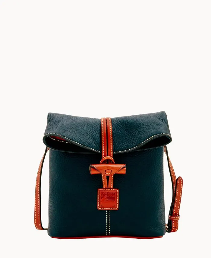 Pebble Grain Toggle Crossbody Black Woman Dooney and Bourke Crossbodies