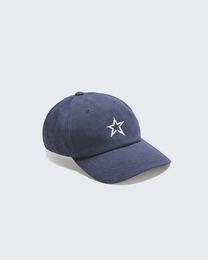 Perfect Moment Cotton Twill Cap Navy Women Accessories