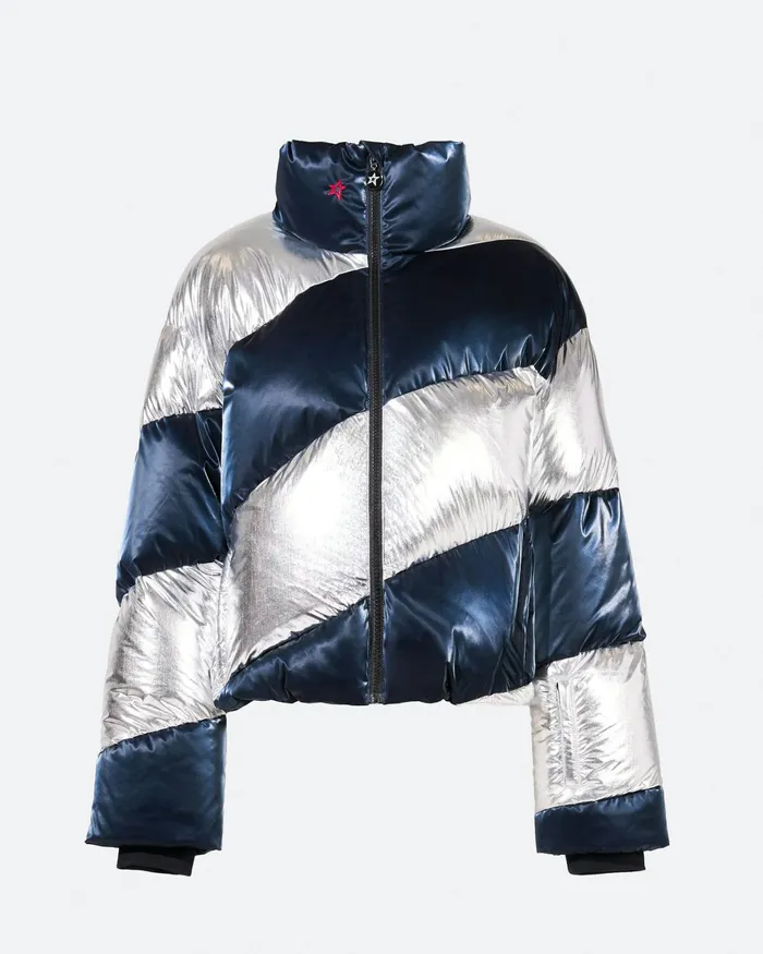 Perfect Moment Super Mojo Down Jacket Blue Liquid Women Jackets