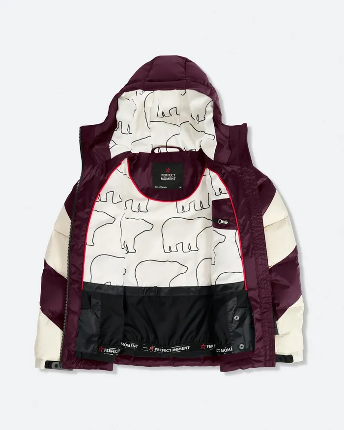 Perfect Moment Super Mojo Jacket Burgundy Kids Jackets
