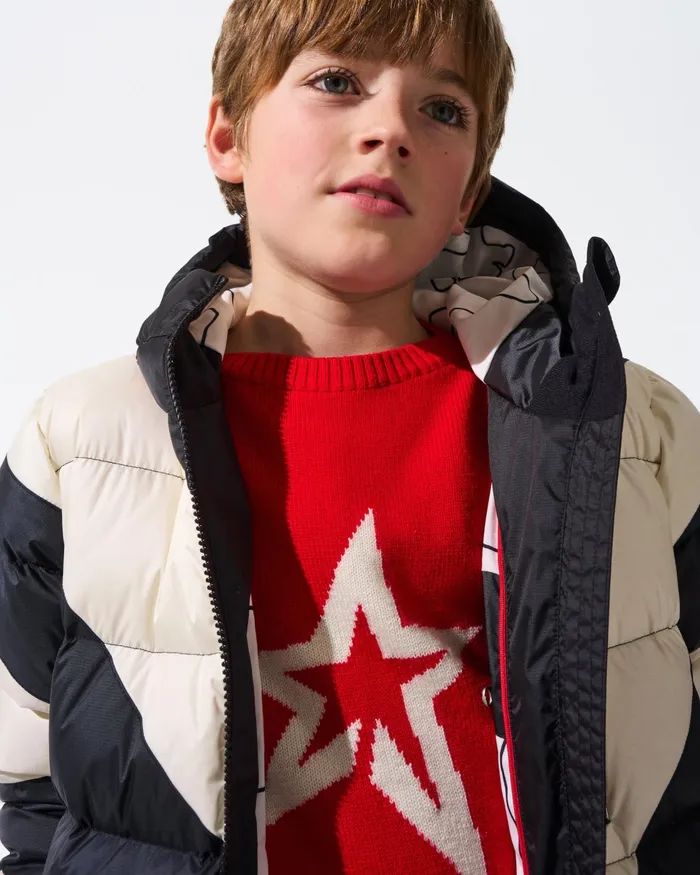 Perfect Moment Super Mojo Jacket White and Black Kids Jackets