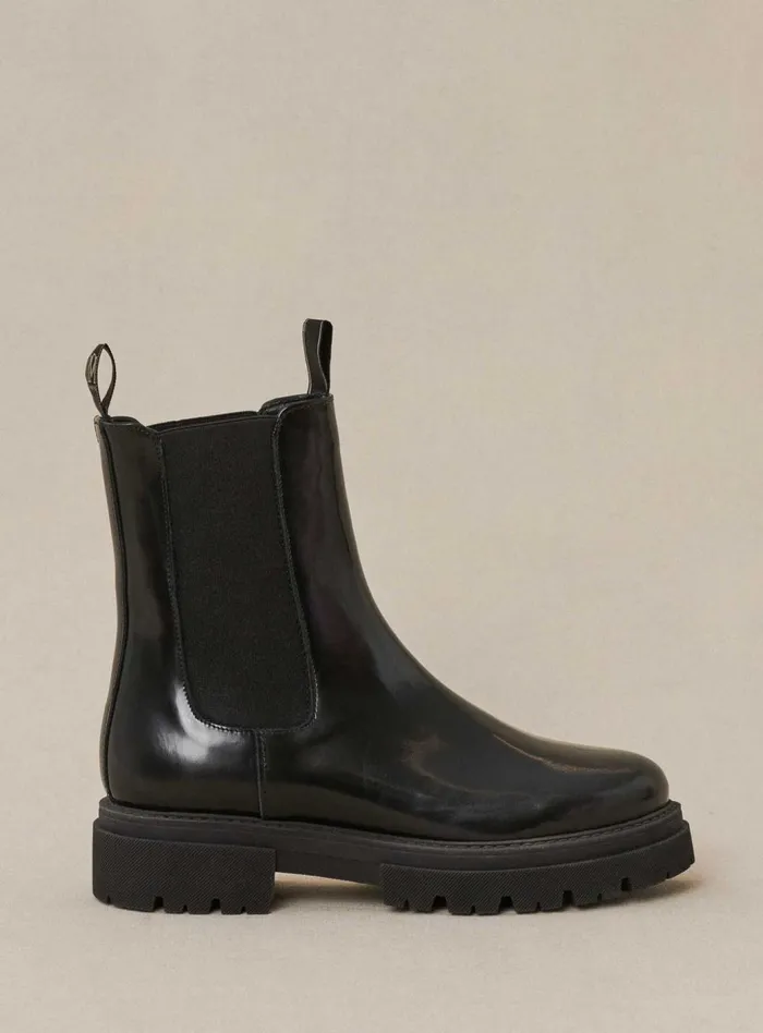 Petite Mendigote Ankle Boots Fw24 Bottines Plates Chuck Black 8211 Women