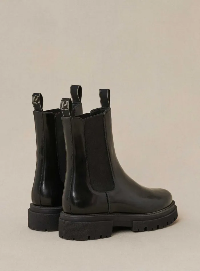 Petite Mendigote Ankle Boots Fw24 Bottines Plates Chuck Black 8211 Women