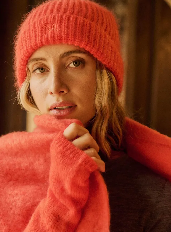 Petite Mendigote Jackets and Coats Alison Beanie Red 8211 Women