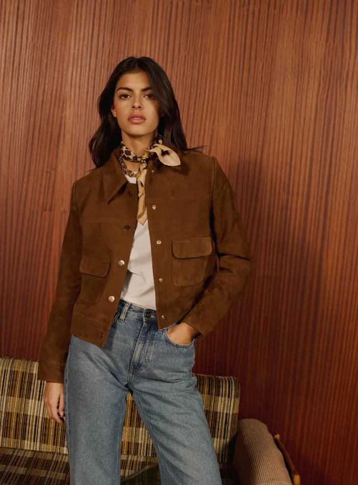 Petite Mendigote Jackets and Coats Orelia Jacket Brown 8211 Women