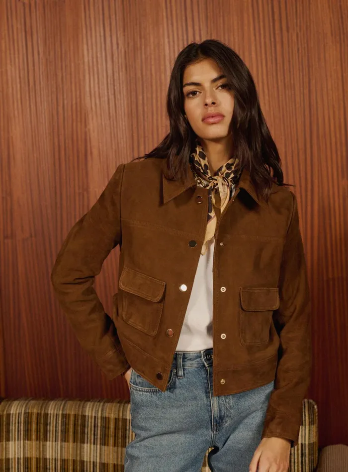 Petite Mendigote Jackets and Coats Orelia Jacket Brown 8211 Women
