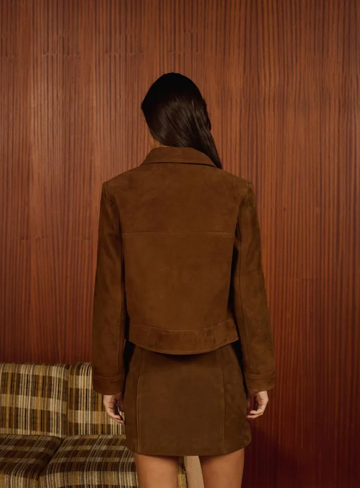 Petite Mendigote Jackets and Coats Orelia Jacket Brown 8211 Women