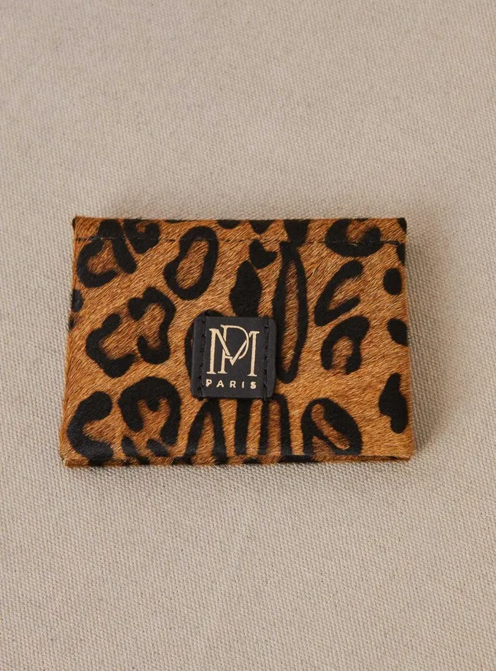 Petite Mendigote Little Leather Shop Fw24 Porte Carte Emile Double Leo 8211 Women Petite Mendigote Little Leather Shop Fw24 Porte Carte Emile Double Leo 8211 Women