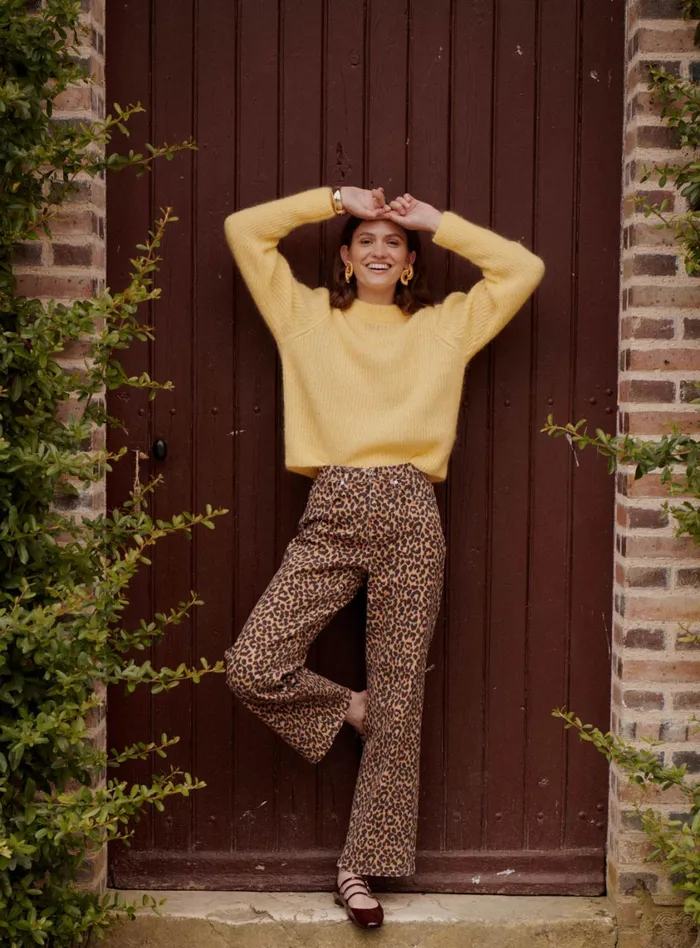 Petite Mendigote Meshes Fw24 Pull Manches Longues Mimi Barley 8211 Women