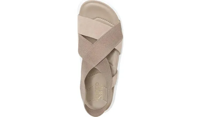 Platform Women Franco Sarto Franco Niko Platform Sandal Summer Beige Suede