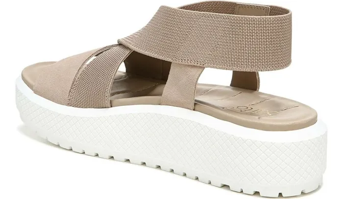 Platform Women Franco Sarto Franco Niko Platform Sandal Summer Beige Suede