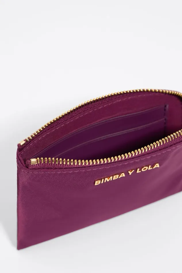 Plum Nylon Coin Purse Plum Women Bimba Y Lola Wallets And Coin Purses Plum Nylon Coin Purse Plum Women Bimba Y Lola Wallets And Coin Purses