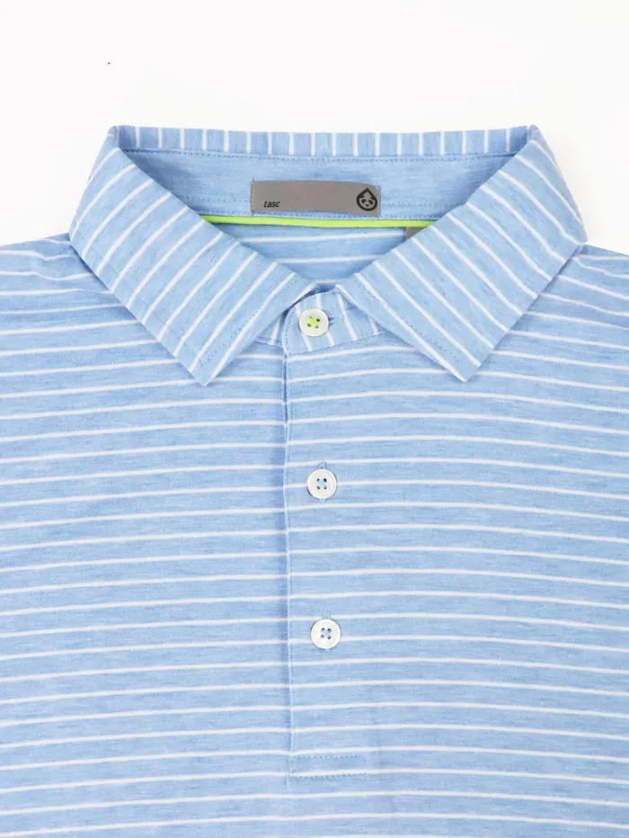 Polo Shirts Men Tasc Performance Cloud Lightweight Polo Brookline Stripe