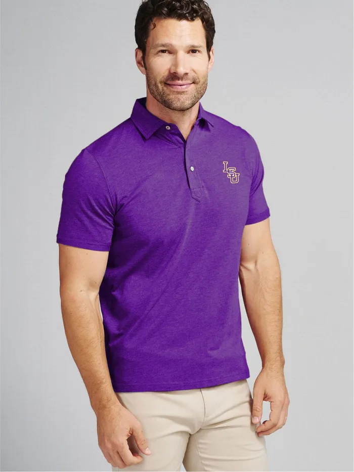 Polo Shirts Men Tasc Performance Everywear Polo 8211 LSU