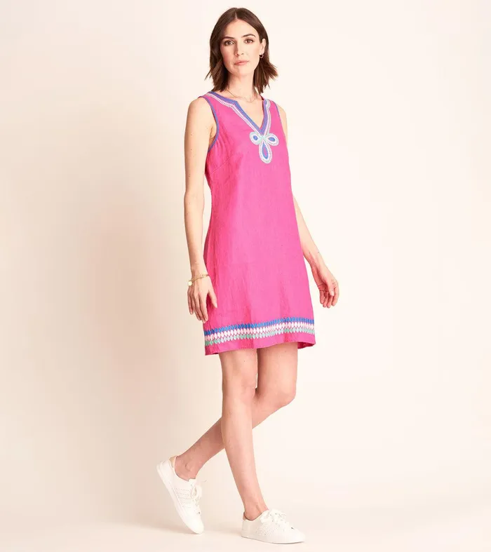 Portia Sheath Dress 8211 Fuchsia Hatley