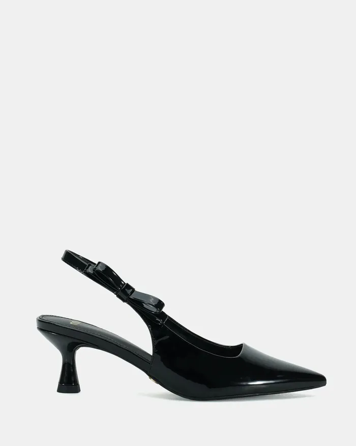 Pumps NOVO Shoes Women INDI Black Patent Pumps